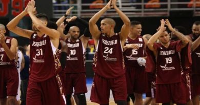 La Vinotinto de las alturas escala tres posiciones en el ranking FIBA y se ubica en el lugar 17 a nivel mundial