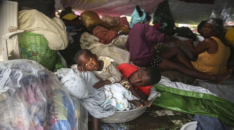 Grace azota Haití, tres días después del terremoto