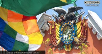 Venezuela saluda al gobierno y pueblo de Bolivia por los 196 años de la Declaración de Independencia
