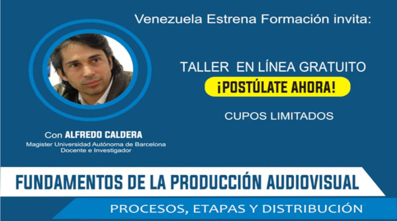 Conatel invita a participar en los talleres de formación audiovisual desde el 23 de agosto al 19 de septiembre