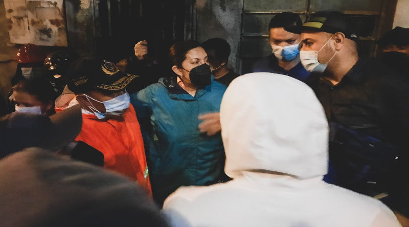 Cuerpos de seguridad desplegados en Caracas para atender a familias afectadas por lluvias