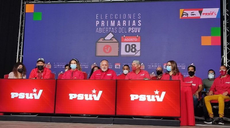 PRIMER BOLETÍN | PSUV anuncia resultados de Elecciones Primarias Abiertas 2021 tras inédita e histórica jornada electoral