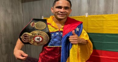 Presidente Maduro felicita a Gabriel Maestre por su titulo de Campeón Interino de Peso Welter de la AMB