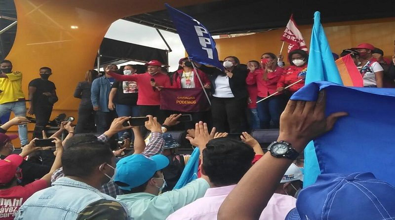 Candidatos del Gran Polo Patriótico presentan sus candidaturas ante el CNE rumbo a comicios el 21NOV