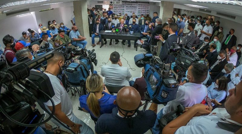Alianza Democrática anuncia candidatos a las gobernaciones para megaelecciones del 21NOV