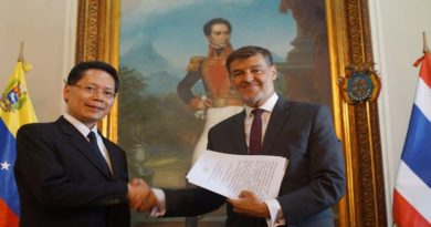 Venezuela y Tailandia coinciden en la importancia de profundizar relaciones de cooperación bilateral
