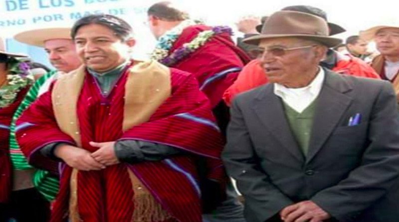 Venezuela envía mensaje de condolencia al vicepresidente de Bolivia por partida física de su padre