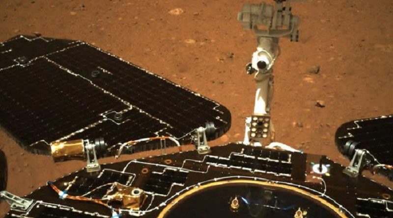 Explorador espacial Zhurong cumple 100 días de recorrido por Marte