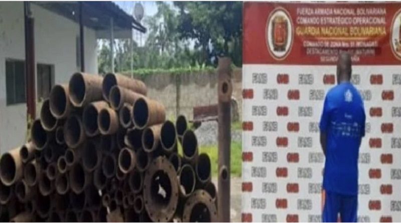 Más de 27 toneladas de material estratégico fueron incautadas por la GNB
