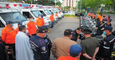 Entregan ambulancias, motos y equipos de rescate a órganos de seguridad en Carabobo