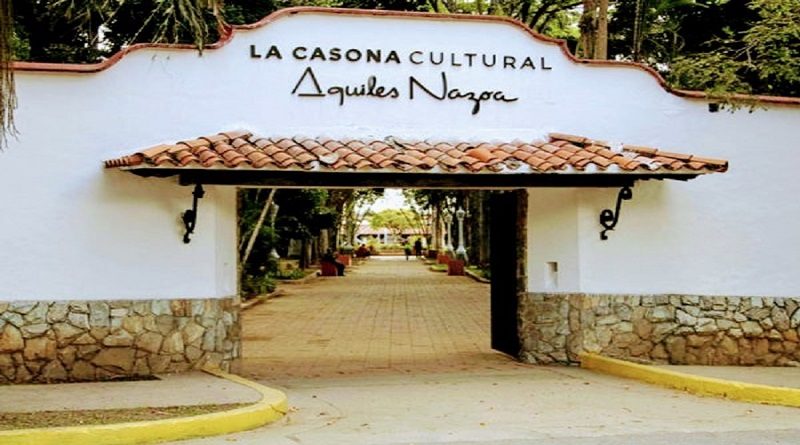 Obra en la Casona Cultural Aquiles Nazoa