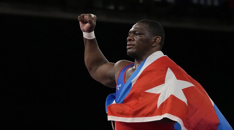 El luchador cubano Mijaín López (Aaron Favila / AP)
