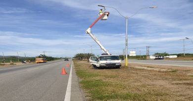 Recuperan 160 puntos de alumbrado público en Nueva Esparta
