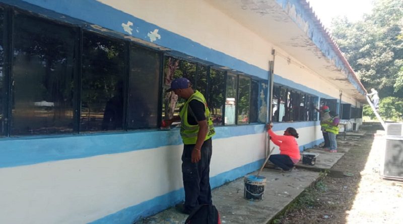 GMBNBT avanza en la ejecución del Plan Universidad Bella para brindar espacios dignos para el colectivo estudiantil en Aragua