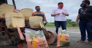 Entregan mil 600 kilogramos de semillas de maíz en municipio Alberto Adriani en Mérida