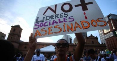 Ya son 109 en 2021 | Asesinan a otro líder social en Colombia