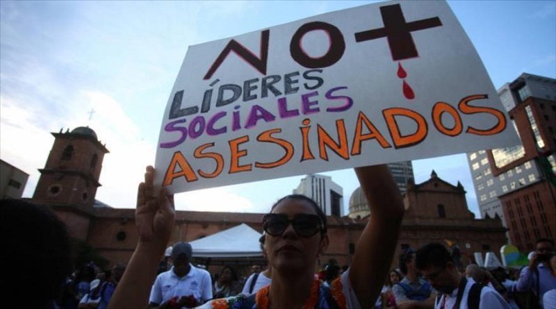 Ya son 109 en 2021 | Asesinan a otro líder social en Colombia