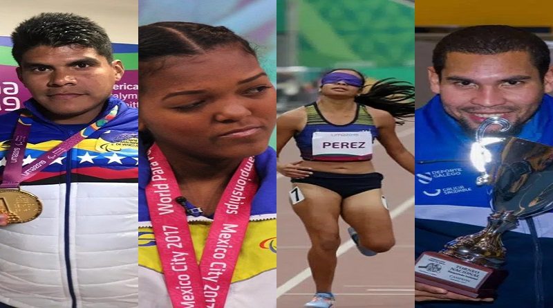 Un total de 26 atletas venezolanos participan desde este martes en los Paralímpicos de Tokio