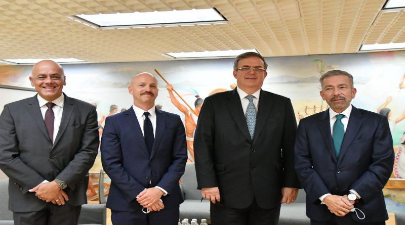 Jorge Rodríguez afirmó en México "Con nosotros funciona el diálogo, la negociación, y el respeto a la Constitución"