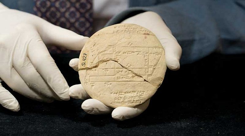 Descubren en Iraq primer catastro conservado de hace 3.700 años