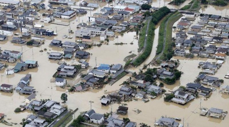 Al menos seis muertos dejan furtes lluvias en Japón