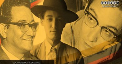 memoria al escritor Aníbal Nazoa