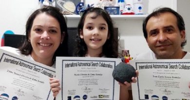 Una niña se convierte en la integrante más joven de la comunidad astronómica de Brasil