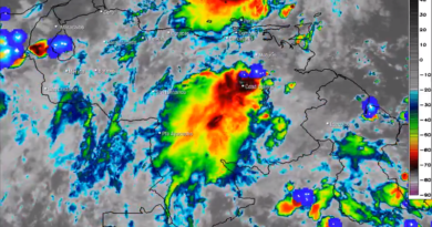 Nubosidad generadoras de precipitaciones y descargas eléctricas en varios estados del país este domingo