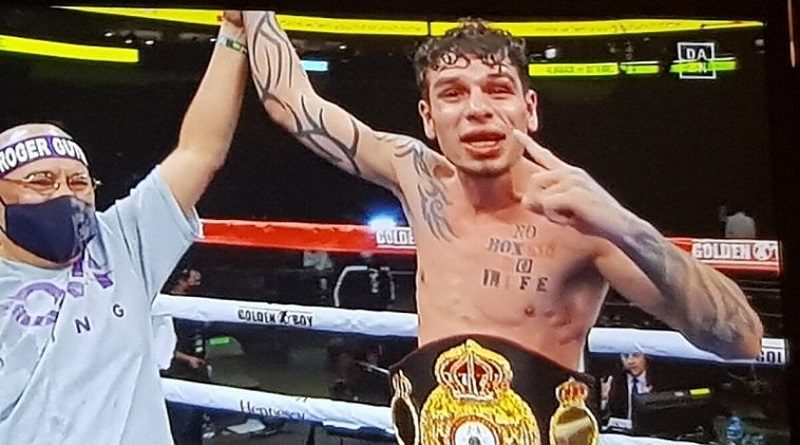 Roger "El Kid" Gutiérrez defenderá este sábado el título mundial superpluma