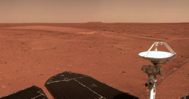 El rover chino Zhurong capta imágenes inéditas de Marte