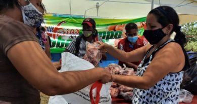 Plan Nacional de Distribución de Proteínas beneficia a 3 mil 468 familias de bases de Misiones en Táchira
