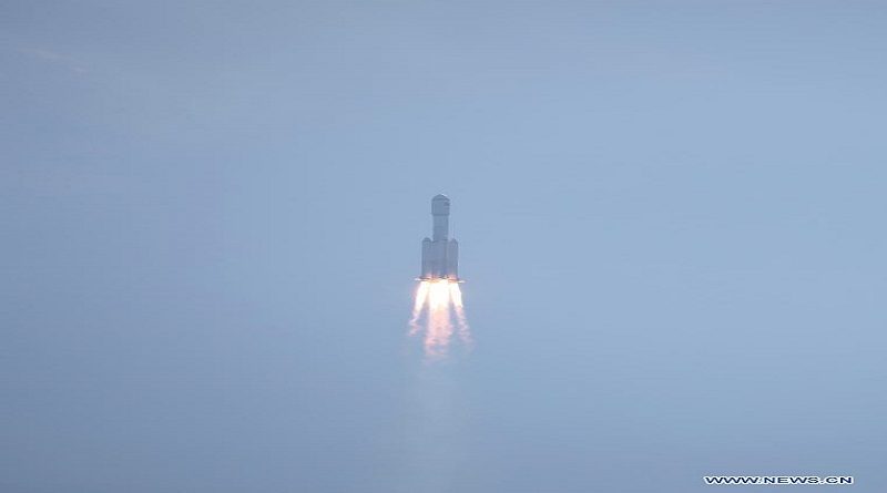 China lanza nave de carga Tianzhou-3 para suministro de estación espacial