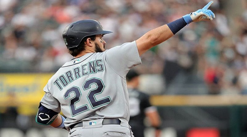 Luis Torrens remolcó la carrera del triunfo para los Marineros ante Oakland