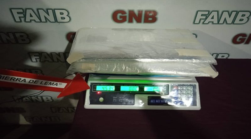 Capturan a un ciudadano con mas de 4 kilos de presunta marihuana en Bolívar