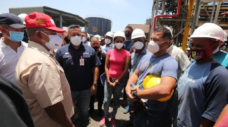 PUERTO CABELLO | Autoridades supervisan trabajos de mantenimiento mayoer en Planta Termocarabobo (