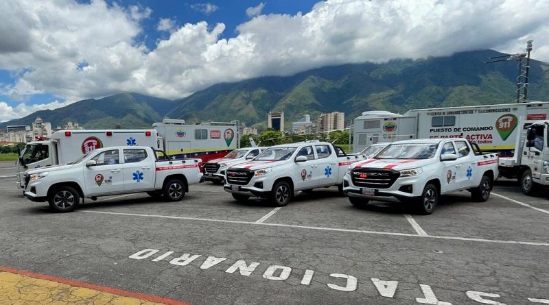 Gobierno Nacional entrega 33 vehículos para fotalecer Sistema VEN 9-1-1