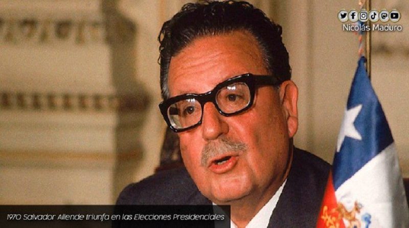 Hace 51 años Chile da la victoria en elecciones presidenciales a Salvador Allende ejemplo que se transformó en lucha colectiva para los pueblos