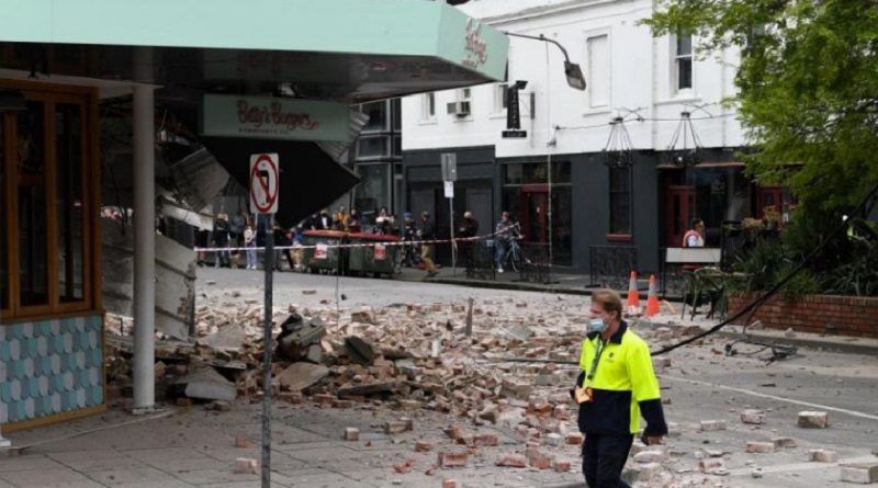 Terremoto de magnitud 5.9 sacude a Australia