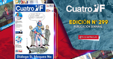 Boletín 4F edición N° 299 resalta los avances de la Revolución en el fortalecimiento del diálogo y La Paz