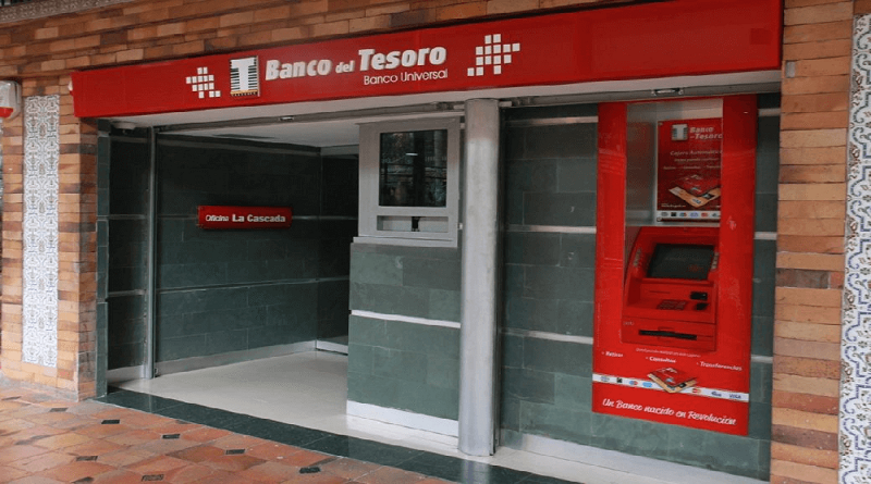 Banco del Tesoro hará pausa operativa de 12 horas por Expresión Monetaria