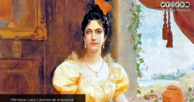 Venezuela conmemora los 222 años del natalicio de Luisa Cáceres de Arismendi
