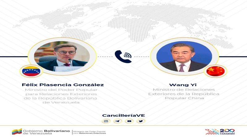 Venezuela y China repasan aspectos clave de cooperación entre ambas naciones