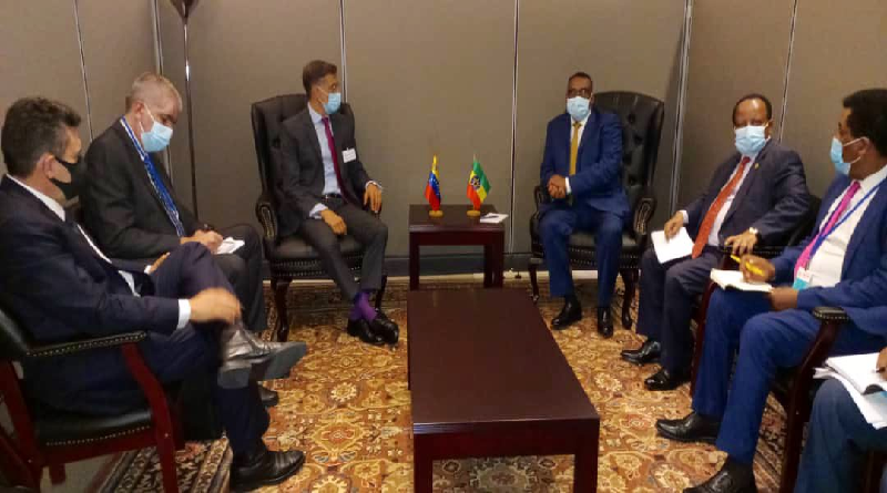 Palestina y Etiopía afianzan lazos de cooperación con Venezuela