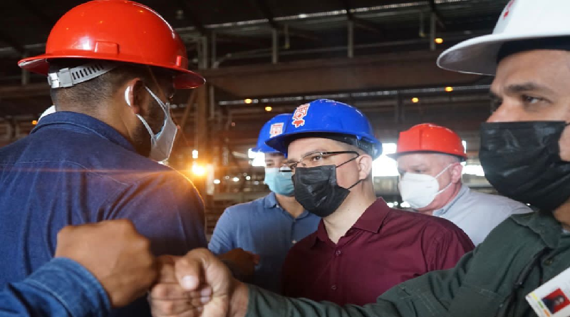Recuperan líneas y procesos de producción en fábricas de la Corporación Venezolana de Guayana