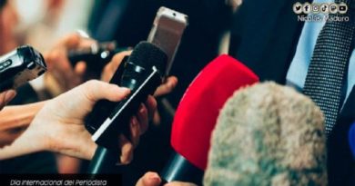 Venezuela reconoce la labor de los periodistas en su día quienes tienen la misión de mantener informados a los pueblos del mundo
