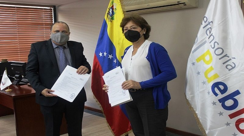 Defensoría del Pueblo y ONUSida trabajarán en pro de la defensa de DD.HH. de venezolanos con VIH