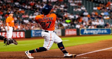 José Altuve conecta su cuadrangular número 28 e impide el No-Hitter a Bumgarner
