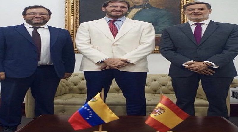 España y Venezuela sostienen encuentro para tratar temas de relación bilateral