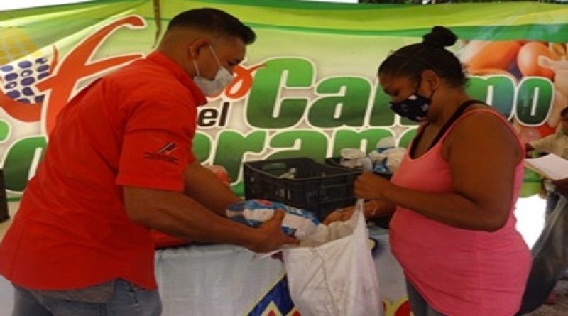 Ferias del Campo Soberano benefician a más de 11 mil familias en Bases de Misiones en Carabobo