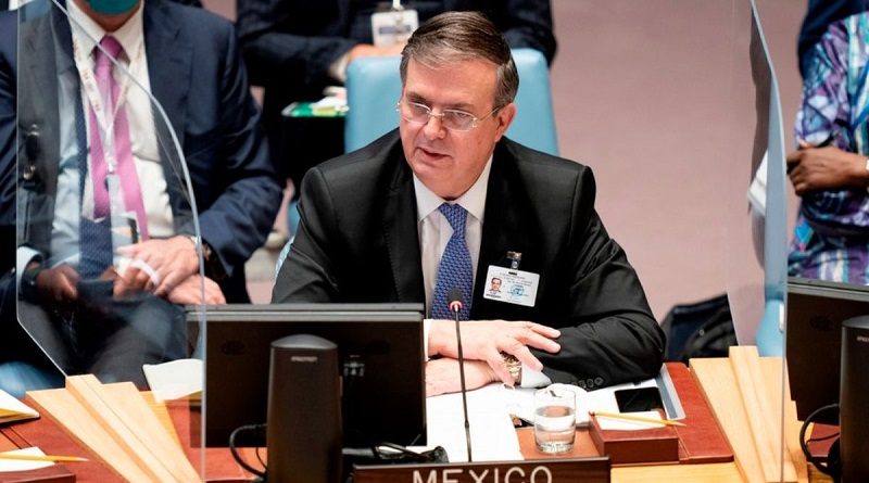 México insiste ante la ONU en poner fin al “bloqueo” económico contra Cuba